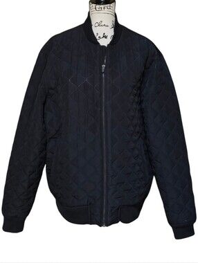 Apt. 9 Men's Quilted Black Jacket With Pockets
